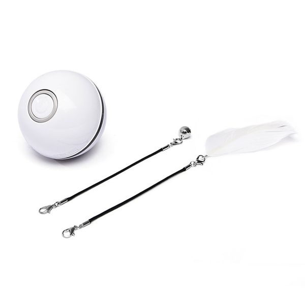 

funny home led light cat toy ball electric pet supplies automatic usb charging