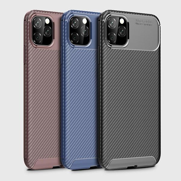 

cgjxscarbon fiber beetle armor soft silicone tpu shockproof case for iphone 11 2019 xr xs max x 8 7 6 samsung s9 s10 5g plus s10e note 9 10