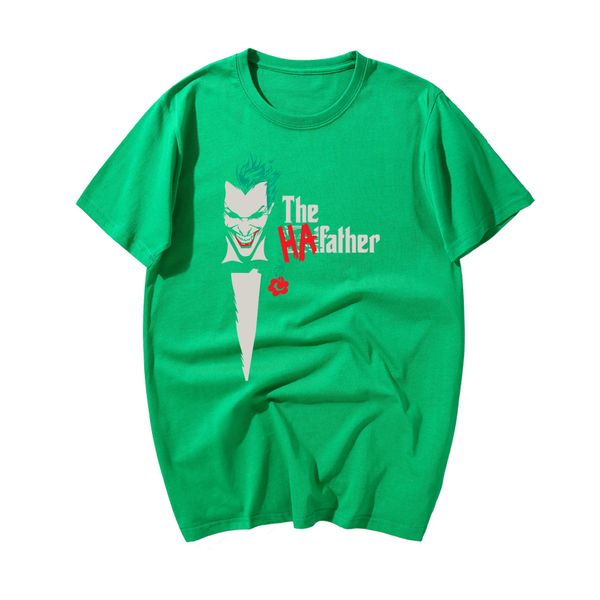 

new cotton print ha father joker funny t-shirt men's mash up comedy t-shirt tee shirt homme tshirt men hip hop t shirt