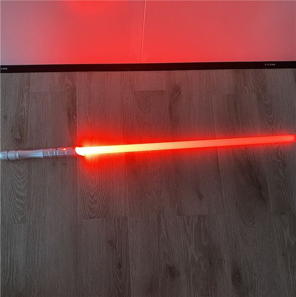 

звезда партии cosplay популярный led металла лазерный меч 100cm моды цвет портативный меч силы играл рождество хэллоуин светодиодные подарки