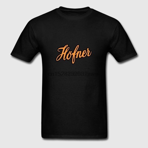 

hofner orange men fashion t-shirt
