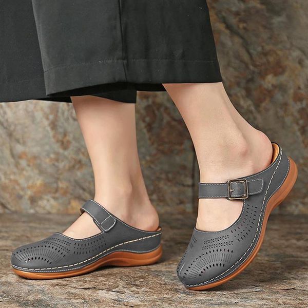 

summer 2020 women sandals female shoes woman peep-toe wedge comfortable rome style sandals slip-on female sandalias, Black