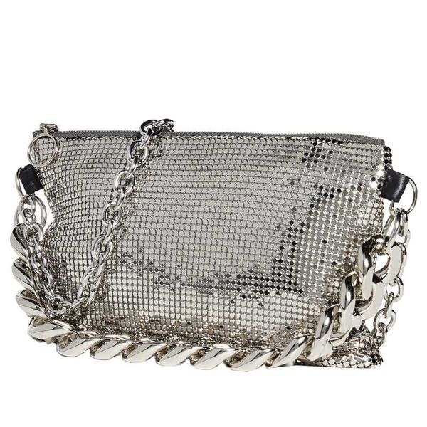 

женская сумка 2020 новая сумка цепь металла slant сумки высокого качества pu женщин способа сумка