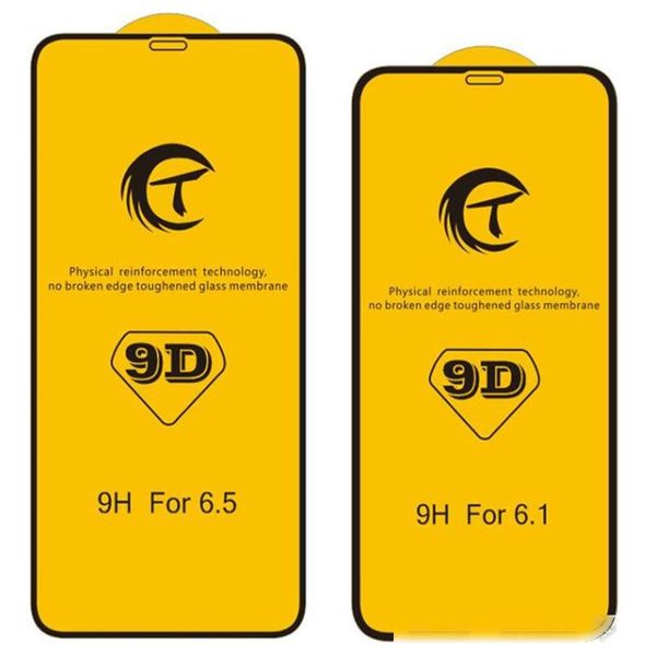 

9d curved edge tempered glass screen protector for iphone 11 pro max xs max xr x 8 7 6 6s plus se 2020 explosion-proof glass film