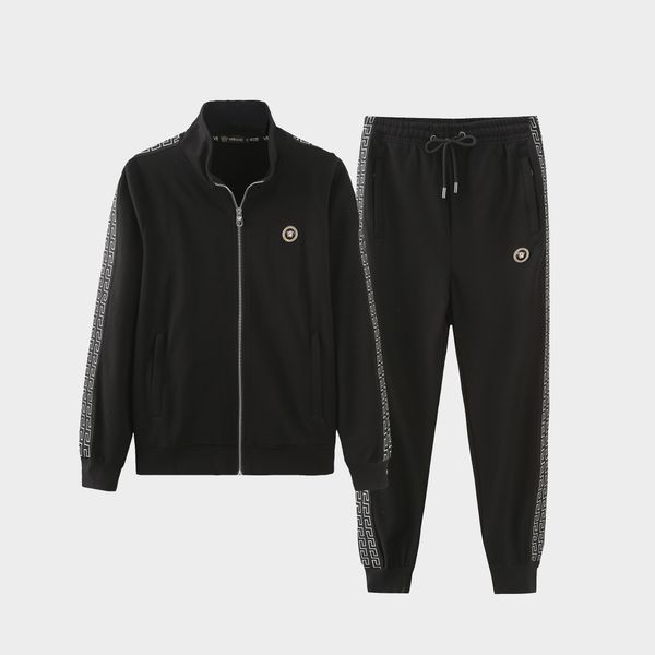 

2020 fall and winter new designer mens tracksuits ~ chinese size sweatsuit ~ mens training jogging sweat track suits, Gray