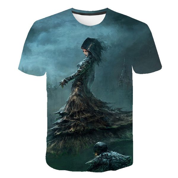 

music girl printed breathable short sleev 3d print shirts comics anime funny men clothing