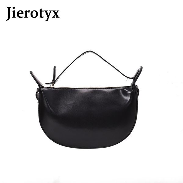 

jierotyx fashion chic trendy women bags crossbody bag designer casual shoulder female flap totes soft strap shoulder bag