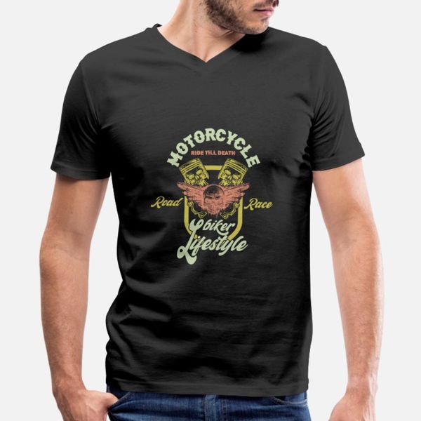 

motorrad biker lifestyle geschenkidee t shirt men printed 100% cotton round collar normal cute authentic summer style vintage shirt