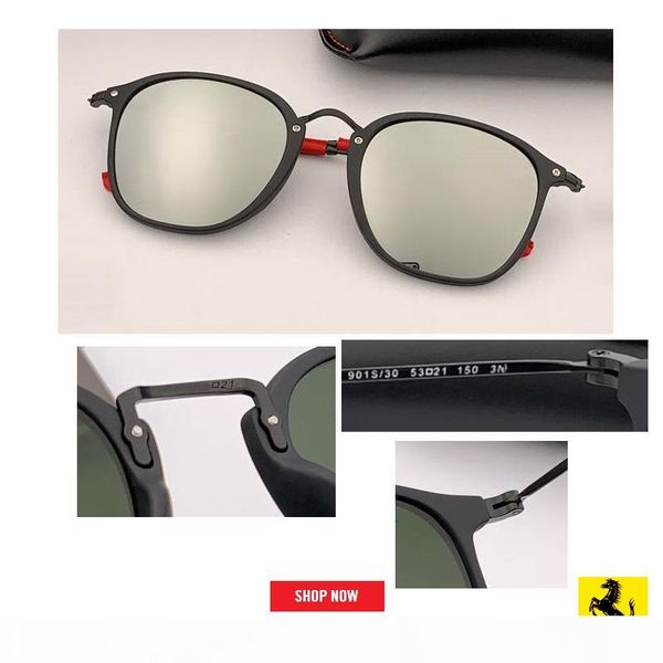 

designer sunglasses women 2019 square vintage frame mercury gradient uv400 sunglasses retro glasses fashion 2448m lens gafas, White;black