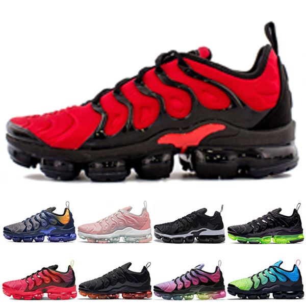 

wholesale men women running shoes tn plus bred bumblebee cool grey game royal grape hyper blue ice blue lemon lime sneakers