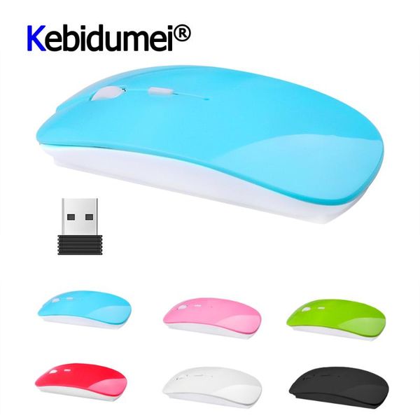 

optical usb wireless mouse 2.4ghz receiver latest super slim thin mouse gaming for mac notebook lapfor game