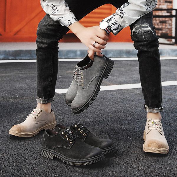 

zapatos casual leisure mens wear invierno shoes basso mens slip flat man winter 2020 for on hombre leather male, Black