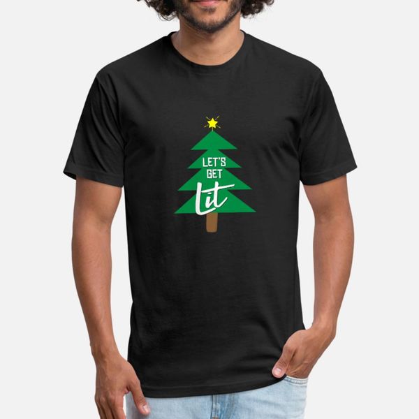 

let's get lit t shirt men designs tee shirt s-3xl male gift building spring standard shirt
