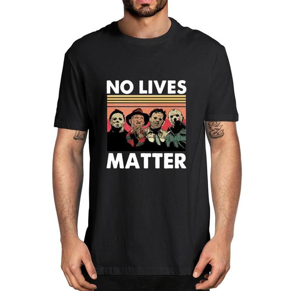 

2020 fashion summer no lives matter horror casual men's t shirt xs-3xl