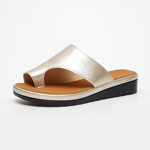 

good quality women summer wedge sandals footwear beach bing peep-toe shoes female mid heels platfrom casual slippers plus size, Black