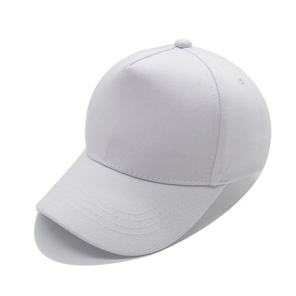 

childrens baseball hat custom logo cotton five-piece yellow cap printing helmet outdoor travel group hat, Blue;gray