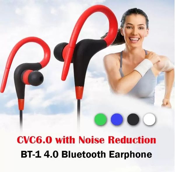 

bt-1 wireless bluetooth 4.1 sport earphone stereo sound earbuds noise cancelling earpieces for running hiking jogging cycling