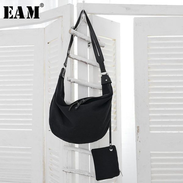 

eam] women new black split joint zipper buckle temperament personality accessories fashion all-match spring autumn 2020 1u957, Black;brown