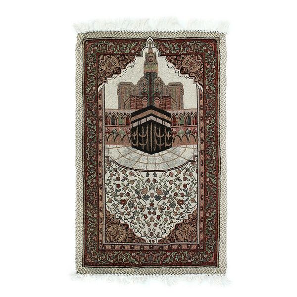 

110x65cm молитвенного коврика вышивка ковер исламская мусульманская портативная кисточка гобелен
