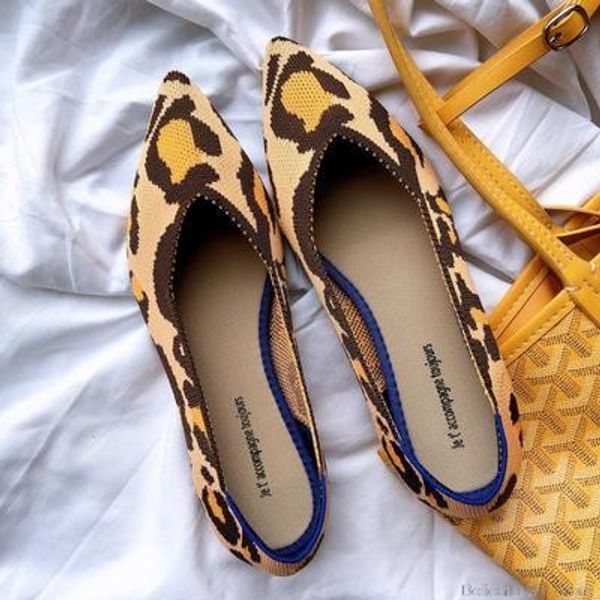 

new women's casual flats shallow mouth pointed ballet female boat shoes wool knitted maternity loafers dropshipping, Black