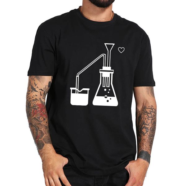

ein reagenzglas flask tube experiment chemistry t shirt funny cool cute designs tshirt eu size 100% cotton soft premium tee