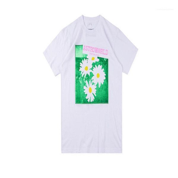 

floral print woman tshirt designer short sleeve loose tees womens 2020 summer fashion casual tees, White