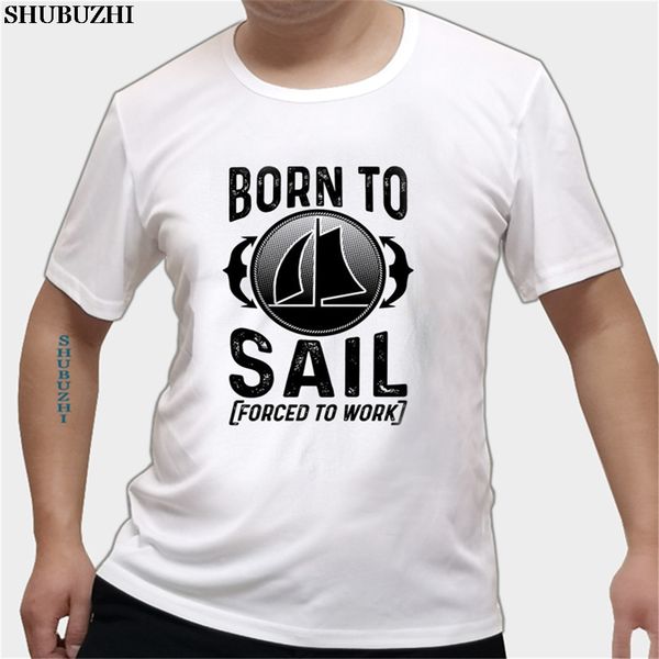 

man fitness team t shirts editor born to sail forced to work t with anchor quotes men discount long sleeve t-shirts