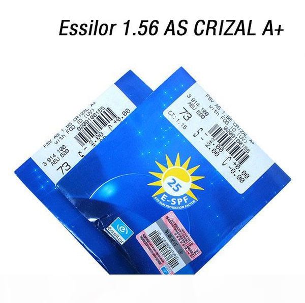 

essilor as crizal a+ myopia lenses and reading lens anti reflective lens scratch resistant lens e-spf 25 assembly