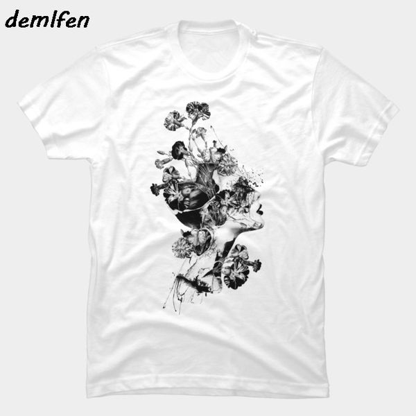 

funny broken bw t-shirt harajuku streetwear men short sleeve o-neck cotton shirt hip hop tees summer