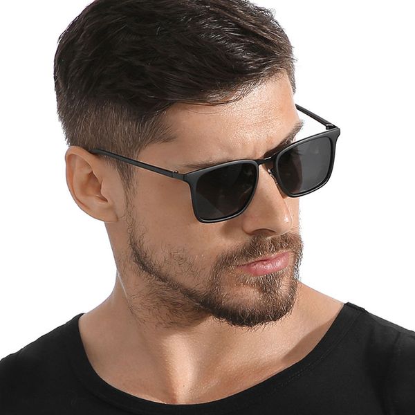 

vintage retro polarized sunglasses men driving eyewear male sun glasses sport goggles classic sun glasses for men oculos uv400, White;black