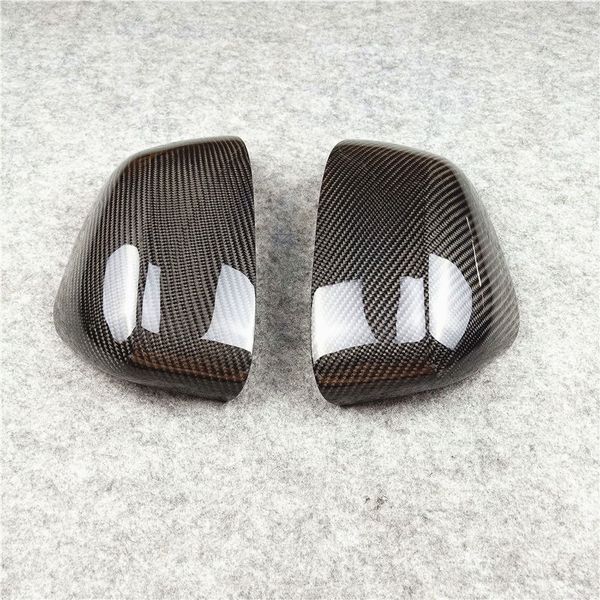 Оригинальный стиль автомобиля бокового зеркала Крышки крышки для BMW X3 x4 F25 F26 Real Carbone волокна крыла заднего вида 2014-2018