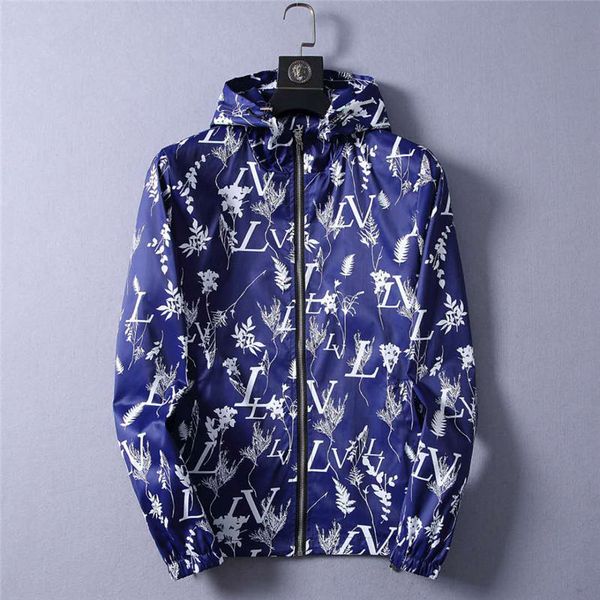 

2020 fashion men's sportswear latest floral letter pattern zipper men's medusa casual jacket jacket men's zipper m-3xl 888, Black;brown