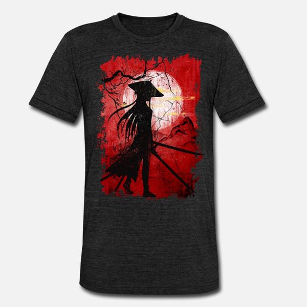 

vintage lady samurai t shirt men designs cotton s-xxxl clothes crazy funny spring letter shirt