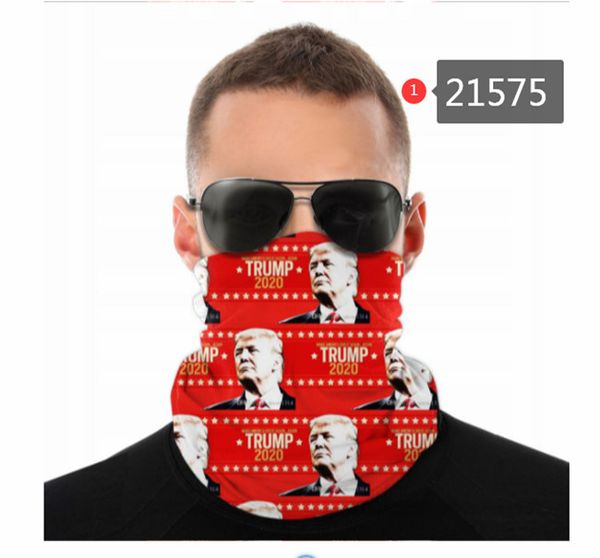 

2020 usa donald trump seamless neck gaiter shield scarf bandana face masks for motorcycle cycling riding running headbands, Black