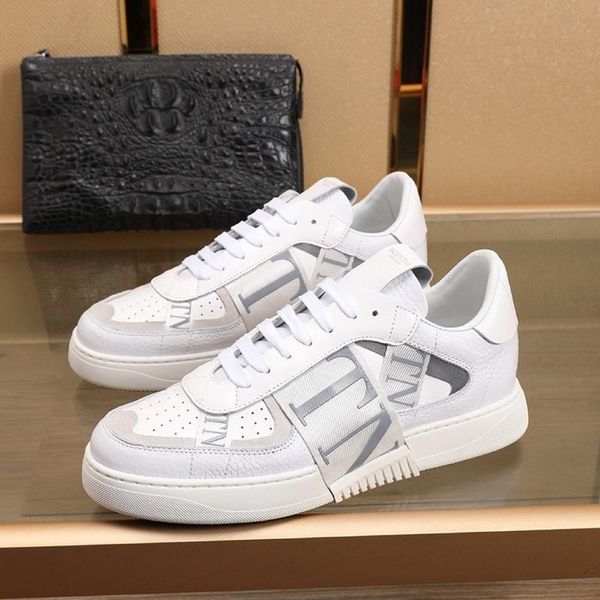 

2020 g21 mens classic casual shoes leather lace-up fashion luxury designer shoes handsome mens sneakers original box, Black