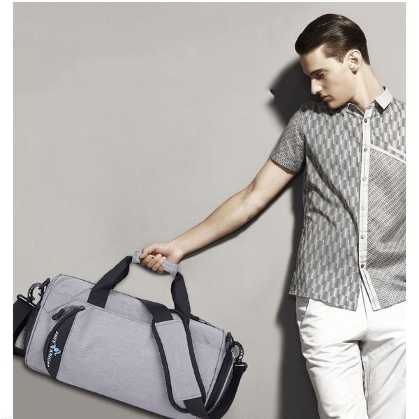 

outdoor bags gym bag men fitness pack compartment waterproof shoulder sport women's handbags used to train swimming yoga sports