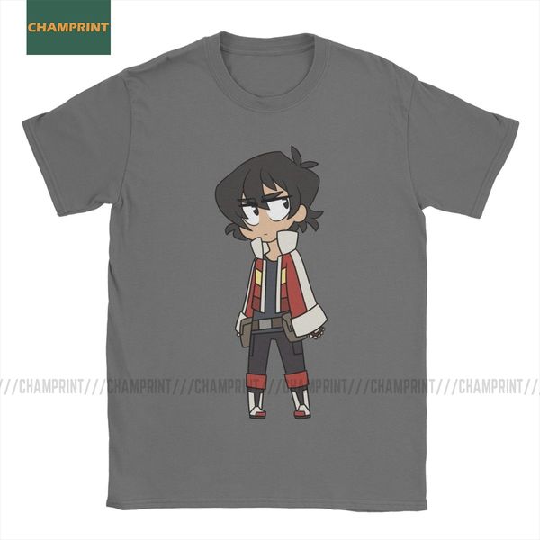 

men t-shirt keith chibi voltron defender of the universe cotton tees short sleeve legendary lance anime t shirts crew neck