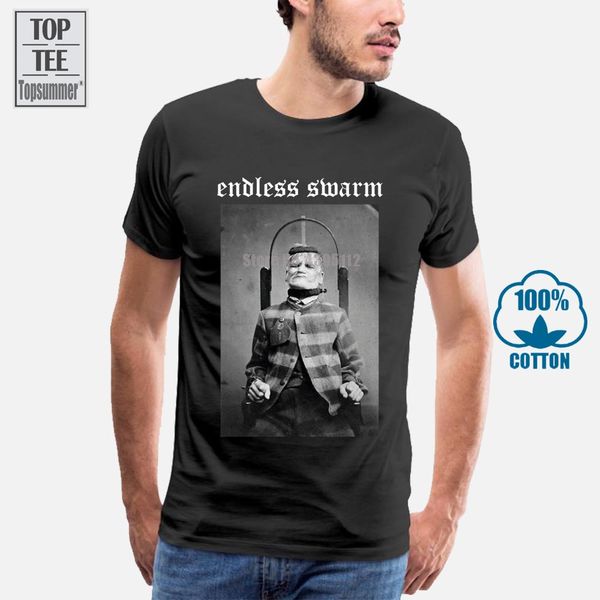

endless swarm футболка black hardcore punk пауэрвайоленс размеры все s 3xl рукавом футболка summer men tee топы одежда плюс размер