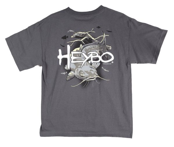 

2019 new trendy men heybo catfish ss t-shirt-smallletter printed t shirt