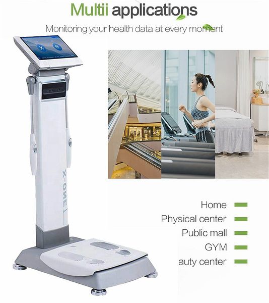 

health equipment digital body fat monitor analyzer body composition analyzer composition test fat analysis wifi wireless multi frequency
