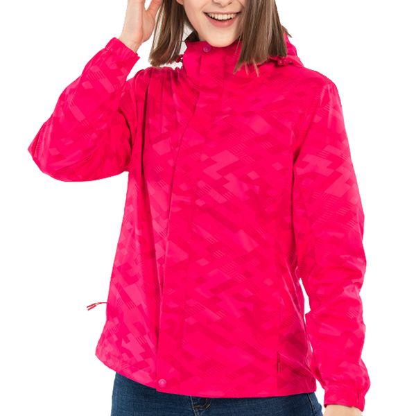 

fashion 2in1 warm sport hiking camping skiing travelling climbing outdoor jacket women hooded waterproof windbreaker fleece lining coat, Blue;black