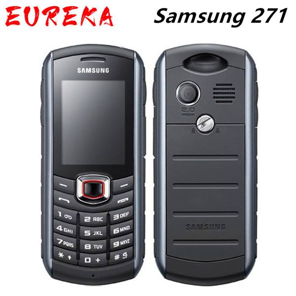 Original entsperrtes Samsung 271 1300 mAh 2MP GPS 2,0 Zoll 3G wasserdichtes generalüberholtes Mobiltelefon kostenloser Versand