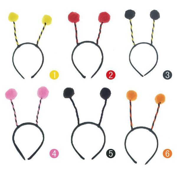 

ant headwear child hair bee colors ball fly headband antenna costume ladybug 7 & band cosplay otsweet flifo, Silver