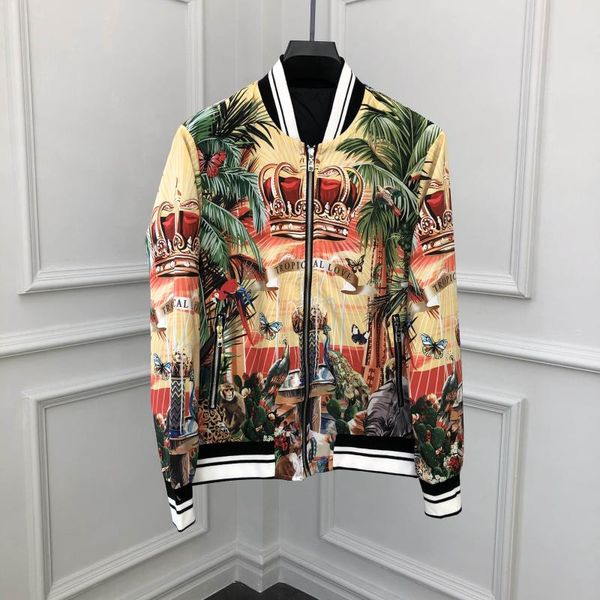 

ww8347 fashion men's coats & jackets 2020 runway luxury european design party style men's clothing, Black;brown