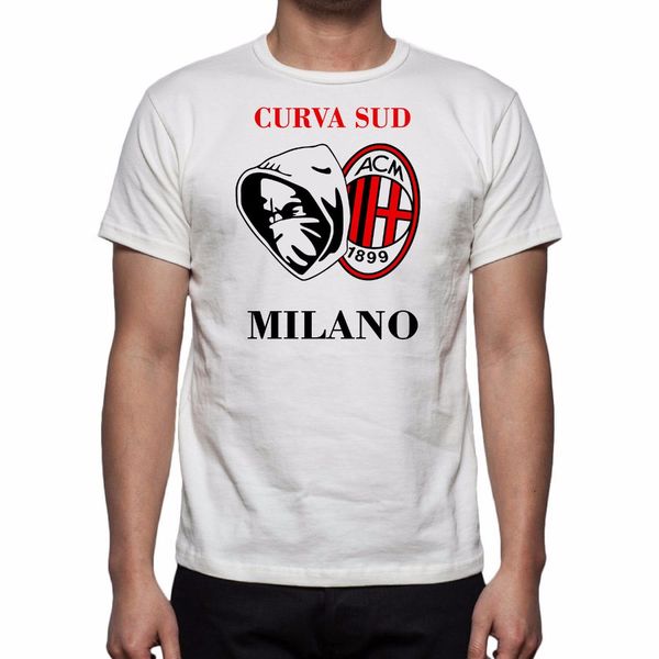 

2019 новая мода футболки с коротким рукавом hip hop майка streetwear одежда счастье regalo sporter ultras milan керва sud тройники