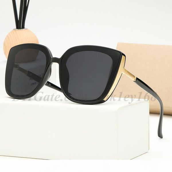 

men and women brand designer sun glasses uv400 eyeglasses 9286 men sunglasses classic retro anti-glare glasses with case and box, White;black