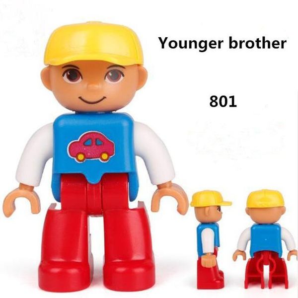 

животные duploe дети большие игрушки для слона лошади игрушки счастливый обучающие дети set части здания зоопарк panda blocks подарок для ре