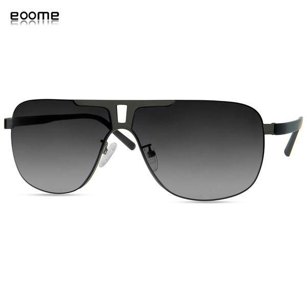 

eoome man new square shape flexiable stainless metal super light sun glass uv400 nylon lens electroni plating, White;black