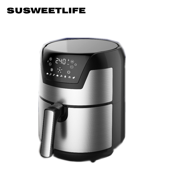 

air fryers touch screen household 4l large capacity intelligent oil-multifunctional fries machine, chicken , fryer machine