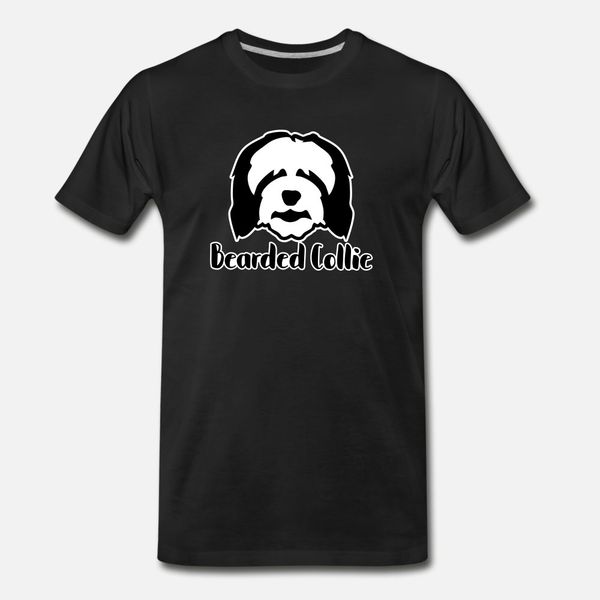 

бородатые колли тенниски мужчина ситец crew neck мужской фитнес нового стиль весна письмо рубашка